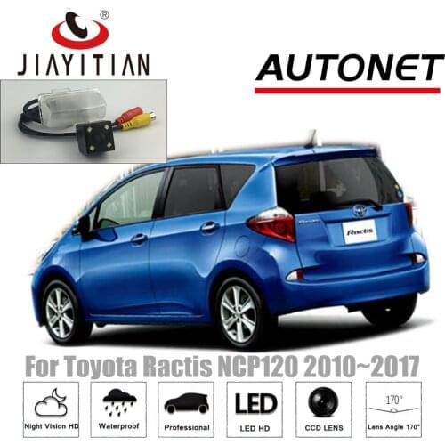 JiaYiTian rear view camera For Toyota Ractis NCP120 2010~2017 CCD/Night Vision backup camera Reverse Camera license plate camera