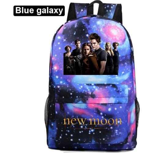 Twilight Backpack for Girls Boys Teens Cool Travel Knapsack Children Rucksack Kids School Bags Mochila Galaxia
