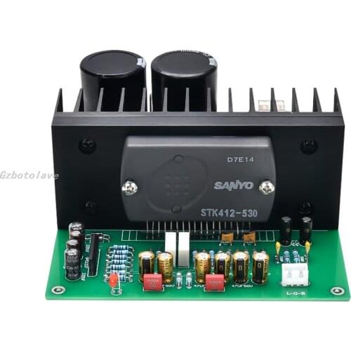 STK412-530 Power Amplifier Audio Board Sanyo Thick Film 120Wx2 Stereo Sound Amplificaddor Speaker Home Theater DIY