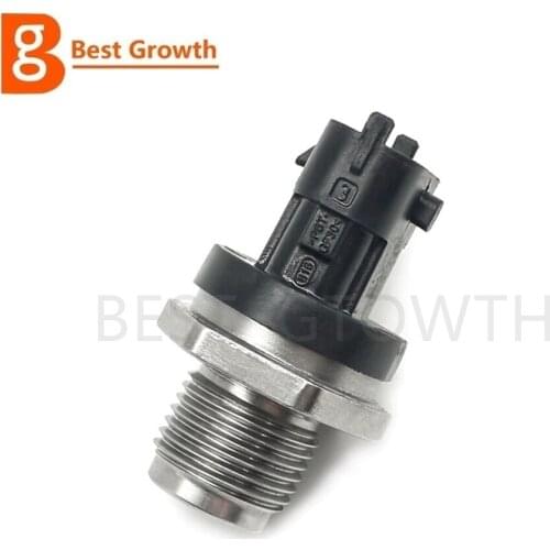 0281006158 NEW Auto Sensor Diesel Fuel Rail Pressure Sensor In Stock For Cummins Volvo Free Shipping