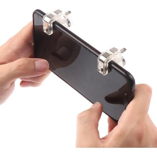 1Set Metal Gamepad Mobile Trigger Control Smartphone Gamepad Controller For PUBG