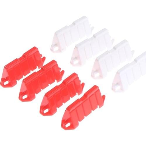 10/30PCS Road Barrier DIY Racing Track Design Drifting Race Track 6.2*1.8*2.5CM