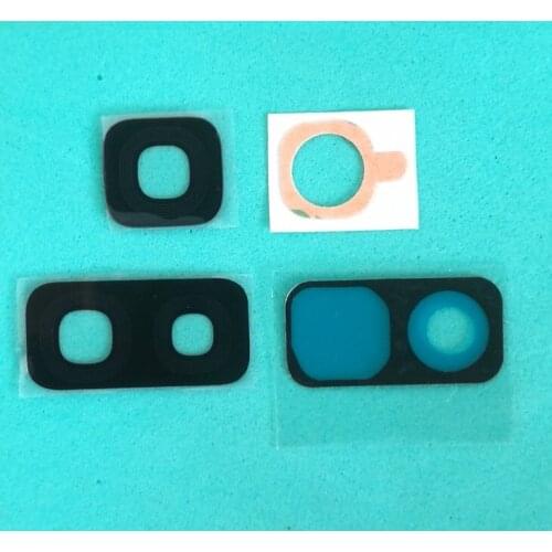 10PCS New For Samsung Galaxy S9 S9+ S9 Plus Rear Back Camera Glass Lens Cover Ring With Ahesive Sticker Replacement Parts