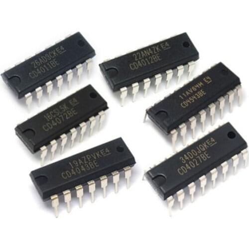 100 PCS New TL494CN LM339N CD4017BE CD4011BE CD4066BE LM324N