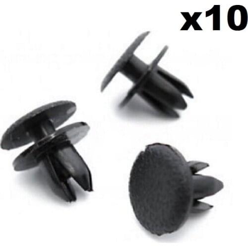 10x For Toyota & Lexus Interior Trim Panel, Trunk, Boot & Upholstery Lining Clips