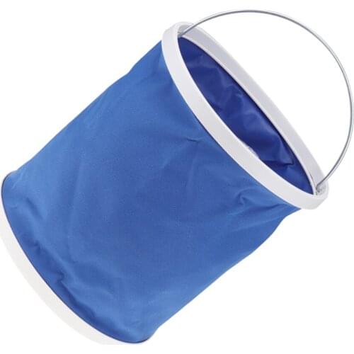 11L Camping Fishing Festival Bucket Folding Portable Water Container