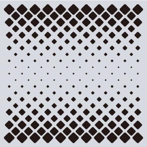 15*15 Geometry Layering Stencils Drawing Spray stencil DIY Scrapbook photo album Decorative Embossing DIY Card Crafts