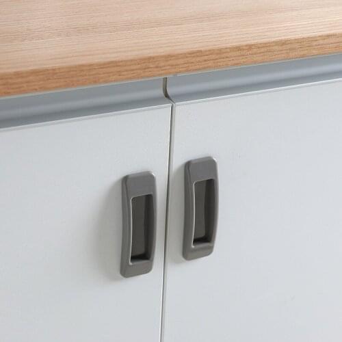 2 Packs Auxiliary Handle Device for Doors and Windows Multi-purpose Adhesive Small Handle Household Cabinet Door Safety Door