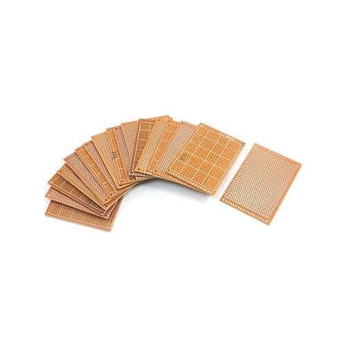 20Pcs Electronic DIY Prototype Printed Paper PCB Circuit Board 7 x 5cm