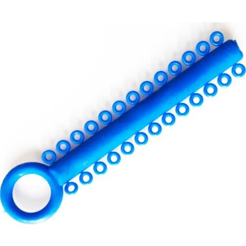 200sticks Dental Orthodontics Ligature Ties Elastic Rubber Bands Adult Mixing Color Dentist Materials