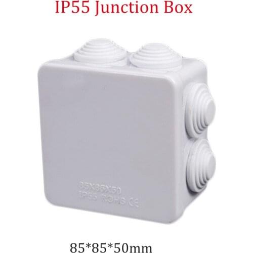 ABS & PVC IP55 Junction Box Wall Socket Cassette For Standard Wall Light Switch