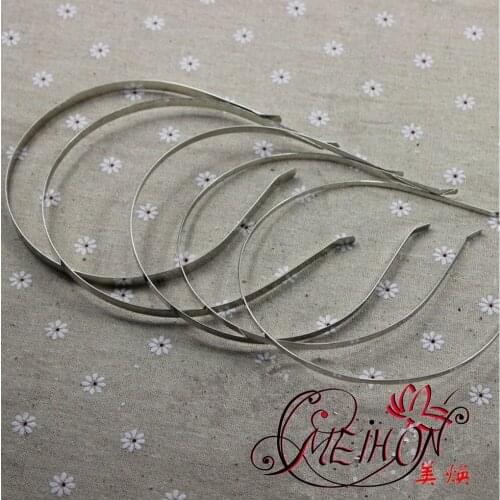 Free shipping! wholesale 7mm Stainless steel hair band headband DIY hair accessories lady hair band Hair accessories 20PCS