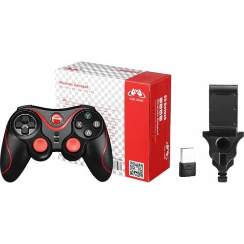 S5 Deluxe Wireless Bluetooth Joystick Gamepad Gaming Controller Remote Control for Android IOS PC TV box PS3 Gamepad Deluxe S5