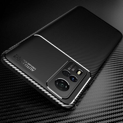 For Vivo Y 31 Case Carbon Fiber Back Cover For Vivo Y31 31Y 2021 V2036 6.58'' Phone Soft Silicon Bumper Coque VivoY31 Para Funda