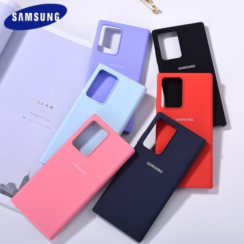 Liquid Silicone Case For Samsung Note20 S20 Ultra S20 + Plus A21S A71 A41 A31 Soft-touch Mobile Phone Shockproof Cover With Logo