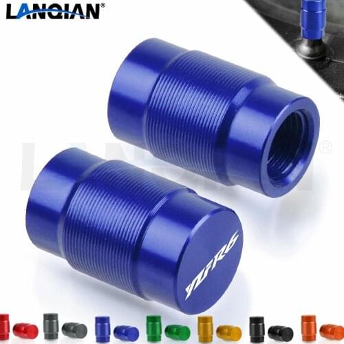 For Yamaha YZF R6 Motorcycle Aluminum Wheel Tire Valve Stem Caps Airtight Covers YZF R6 1999-2019 2013 2014 2015 2016 2017 2018