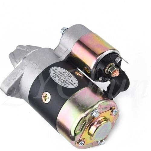 Diesel Engine Start Motor Pump Electric Starter Generator Set Motor Starter 12V 1.2KW QD114A