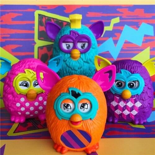 Hasbro Electronic Pets Furby Interactive Owl Doll Toy Childrens Gift 8-10cm with Movable Eyes and Mouth