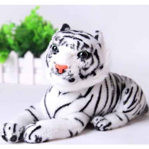 HOT Real Life Tiger Plush Toy Soft Stuffed Animals Doll Baby Kids Holiday Gifts Soft Stuffed Toys Model Gifts Toys for Children