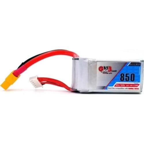 Gaoneng GNB 14.8V 850mAh 4S 80C/160C Lipo Battery For FPV Racing Drone High Quality Rechargeable battery with XT60 Plug