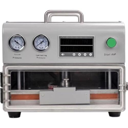 LY-X13 single OCA Laminating Machine 13 inch Laminate size for IPAD PRO 12.9 need with air compressor vacuum pump 220V 110V