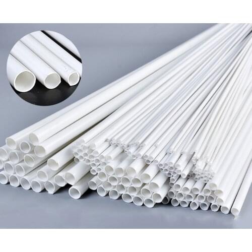 New 100pcs Dia 2-6mm ABS plastic round Pipe tube pipe model making scenery architectural constructions