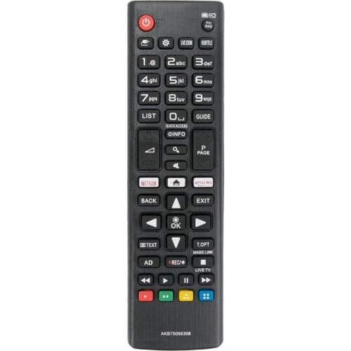 AKB75095308 New AKB75095308 Remote Control fit for LG TV 49UJ634V 55UJ634V 60UJ6309 49UJ630V