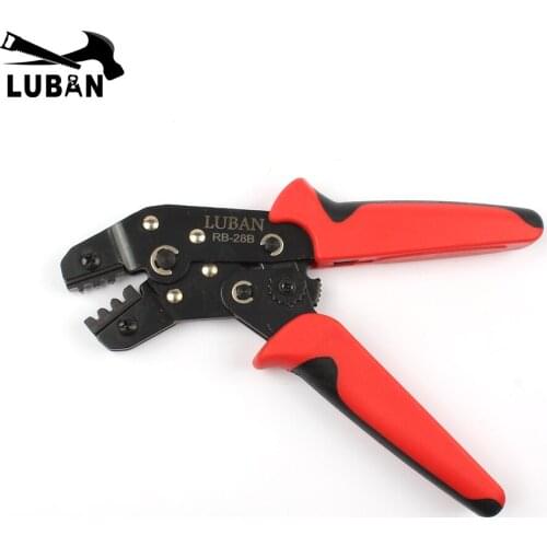 TOP BRAND LUBAN RB-28B SN-28B LUBAN MINI EUROPEAN STYLE crimping tool crimping plier 0.25-1mm2 multi tool tools hands RB SERIES