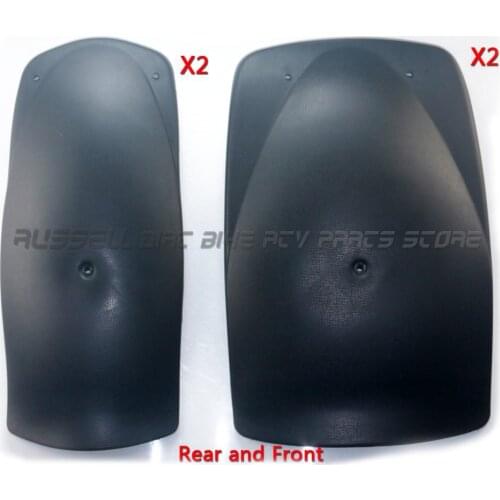 Front&Rear Fender for Go Kart Go Cart Buggy Voor Achter Spatbord Mud Guard 110cc 125cc 150cc 250cc Atv Quad Accessoires 4 Pce