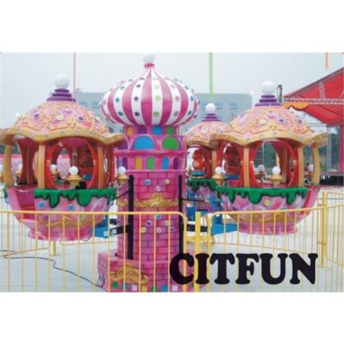 CE certified* Electric rotary castle /rotary rides for amusement park/shopping mall CIT14-A0133