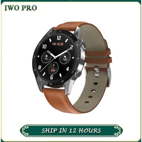 IWO 2021 T30 Smart Watch Full Round Screen Bluetooth Call Women Heart Rate Men Sports Fitness Waterproof SmartWatch PK L13 GT2