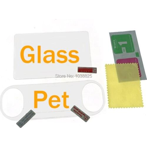 3sets Front Tempered Glass Screen Protector+Back Clear Full Cover Protective Film Guard for PlayStation Psvita PS Vita PSV 2000