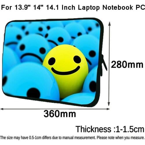 14 Notebook Case For Dell XPS Asus ZenPad Huawei Lenovo Chuwi LapBook Air 14.1 13.9 Inch Laptop Bags Carrying Sleeve Cover Pouch