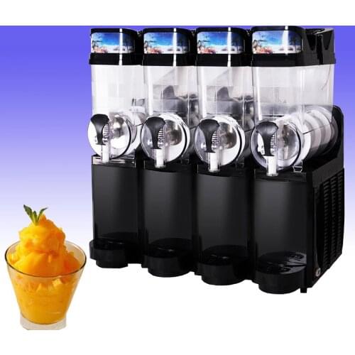3 Cylinder Snow Melting Machine Commercial Slush Ice Making Electric Snow Mud Machine Smoothie Drink Machine 220V