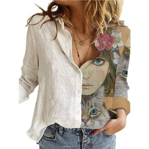 Ang fou Collar Blouses