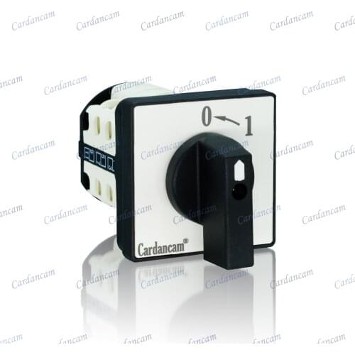 Cardancam TA10-20(LW26/LW39/LW38/CA10/C26)Rotary Cam Swtich Changeover Switch Ui660V Ith 20A Reset 0-1 2P/3P/4P/5P/6P