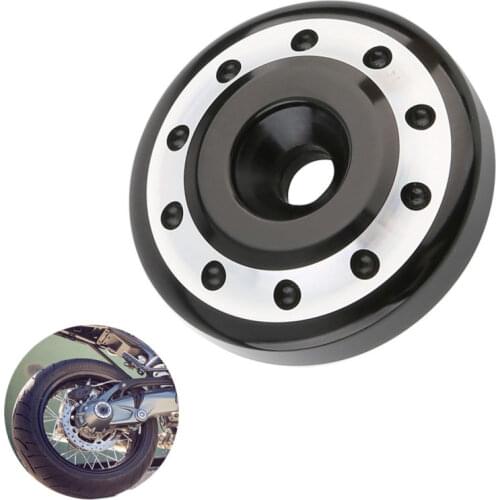 Black Radial Rear Drive Pivot Plug For BMW R1200R R1200S R1200C K1300S K1300R K1200T K1300 K1600GTL 04-15 R Nine T