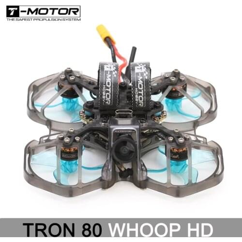 TMOTOR T-motor TRON 80 WHOOP HD Digtal VTX Drone 80mm FPV Frame For Freestyle Version With F1103 Brushless Motor