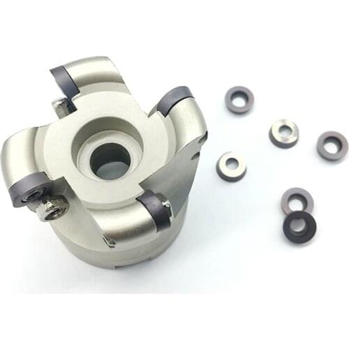RPMW1003 10PCS+1PCS EMR 5R 50-22-4T carbide Insert Milling Cutter Face Mill Shoulder Cutter For Milling Machine