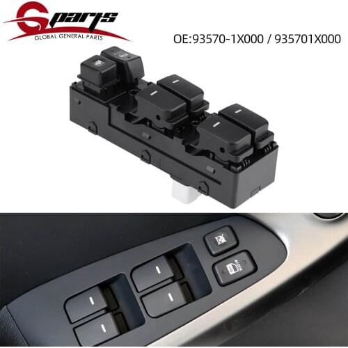 Front Door Driver Side Electric Power Window Master Switch Button Fit For Kia FORTE Cerato 2010 2011 2012 93570-1X000 935701X000