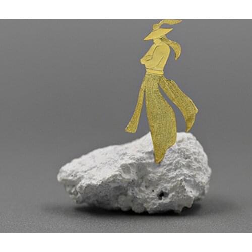 S.EAST SUN 925 Sterling Silver Handmade Chinese style handsome Xiake brooch is suitable for mens and womens fashion jewelry