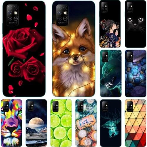 Cartoon Flower Animal Fruit Painting Soft TPU Phone Case for Infinix Note 8 8i Note8 Note8i Cover Cute Printing soft silicone
