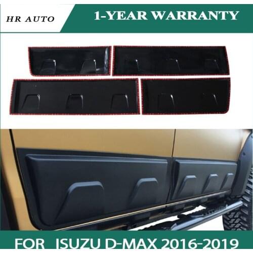 Body Cladding side door body molding Exterior Fit for Isuzu d-max 2016-2019