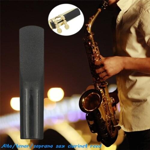 Resin Plastic Sax Saxophone Reed Woodwind Instrument Parts Accessories for Clarinet/Soprano/Alto/Tenor Saxophone