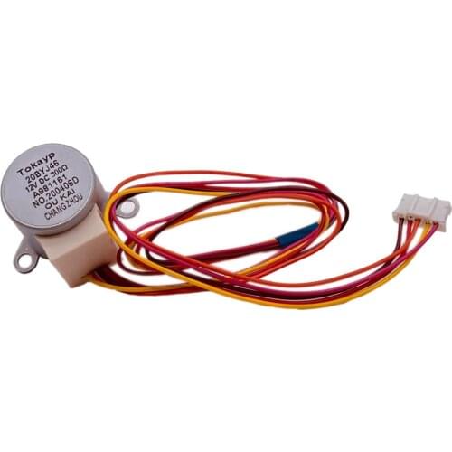 20BYJ46 Air conditioning swing flap motor,1P 1.5P outboard motor,12V Synchronous drift wind step motor 22CM/95CM
