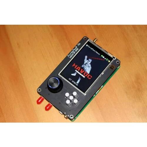 Latest Version PORTAPACK H2 For HACKRF ONE SDR Software Defined Radio + 0.5ppm GPS TXCO + 3.2 inch Touch LCD +1500mAh battery