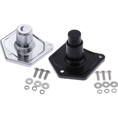 2pcs Solenoid Cover Starter Push Button For Harley EVO TWIN CAM 17762 1991 - 2017 2012 2013 2014 2015 2016