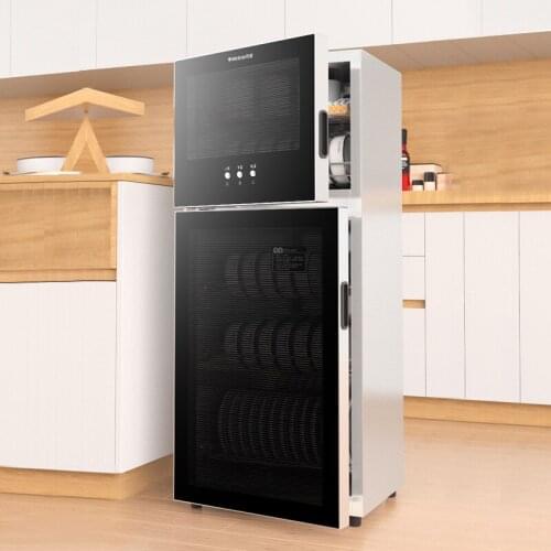 138L Large capacity Sterilizing machine household High-temperature Tableware uv disinfecting cabinets kitchen cabinet dish dryer