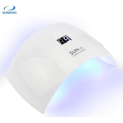 SUN9S 24W UV Nail Dryer LED Lamp Light For Curing All Nail Gel Polish Machine Fast Drying Nail Art Lamp Tool