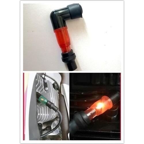 Universal cyclopropane 8mm ignition coil elbow spark plug cover head for BMW R1200RT SE R1200S R1200ST S1000R S1000R S1000RR